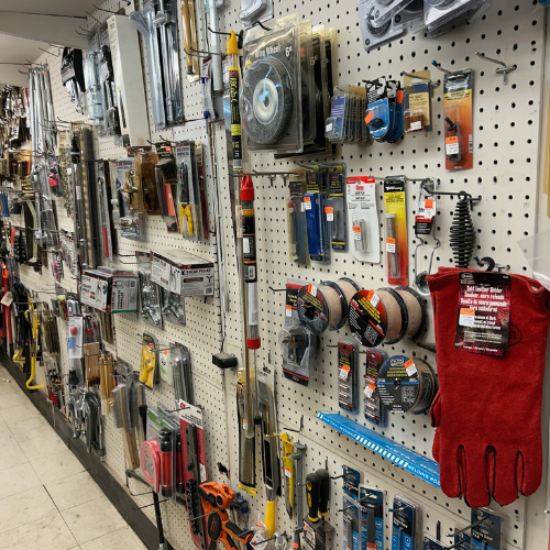 Supplies inside of Jackson Automotive Distributors.