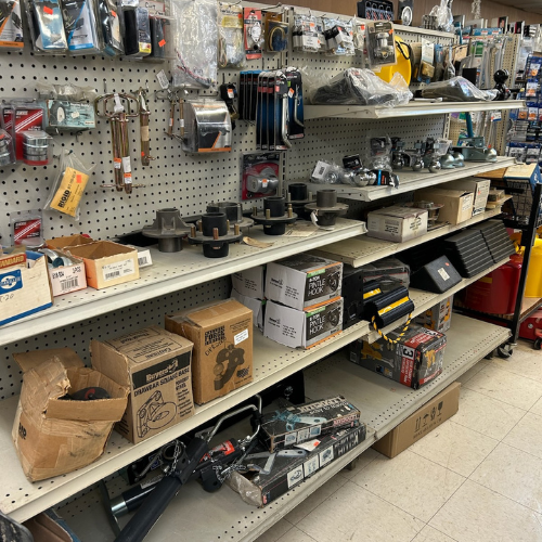 Supplies inside of Jackson Automotive Distributors.