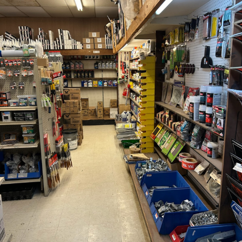 Supplies inside of Jackson Automotive Distributors.