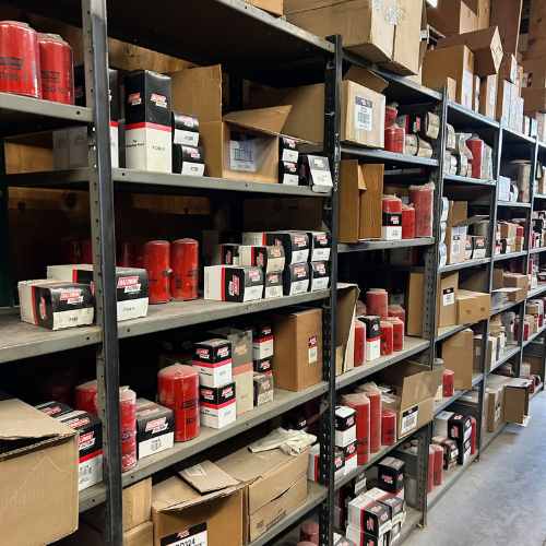 Supplies inside of Jackson Automotive Distributors.