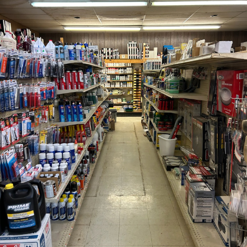 Supplies inside of Jackson Automotive Distributors. 