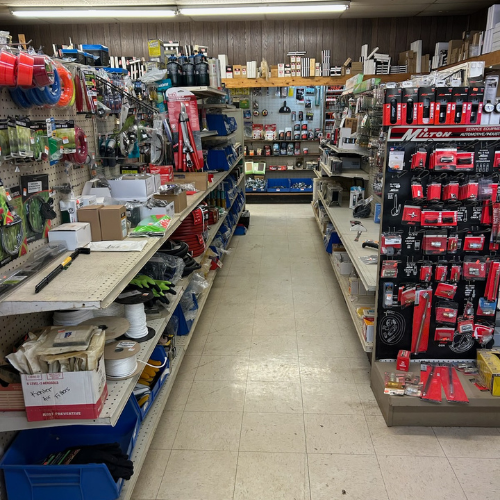 Supplies inside of Jackson Automotive Distributors.