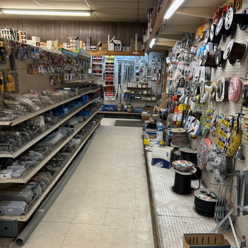 Supplies inside of Jackson Automotive Distributors.
